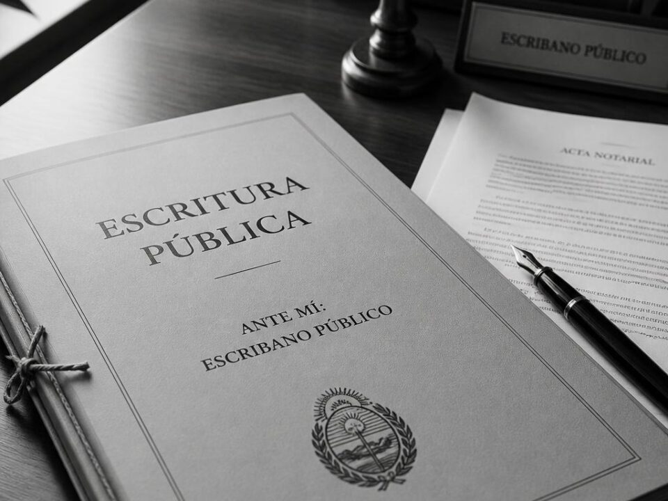 Interior de la escribanía